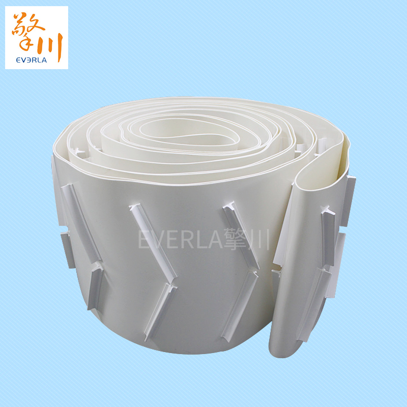 優(yōu)質(zhì)食品級(jí)pu<a href='http://www.ontimecarpet.com/shusongdai/' target='_blank'><u>輸送帶</u></a>加T型擋塊