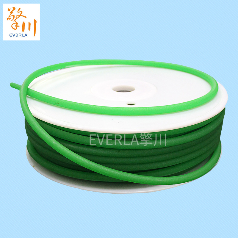 綠色PU圓形<a href='http://www.ontimecarpet.com/shusongdai/' target='_blank'><u>輸送帶</u></a>1
